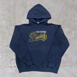 Vintage 90s UC Berkeley Hoodie (Nutmeg)